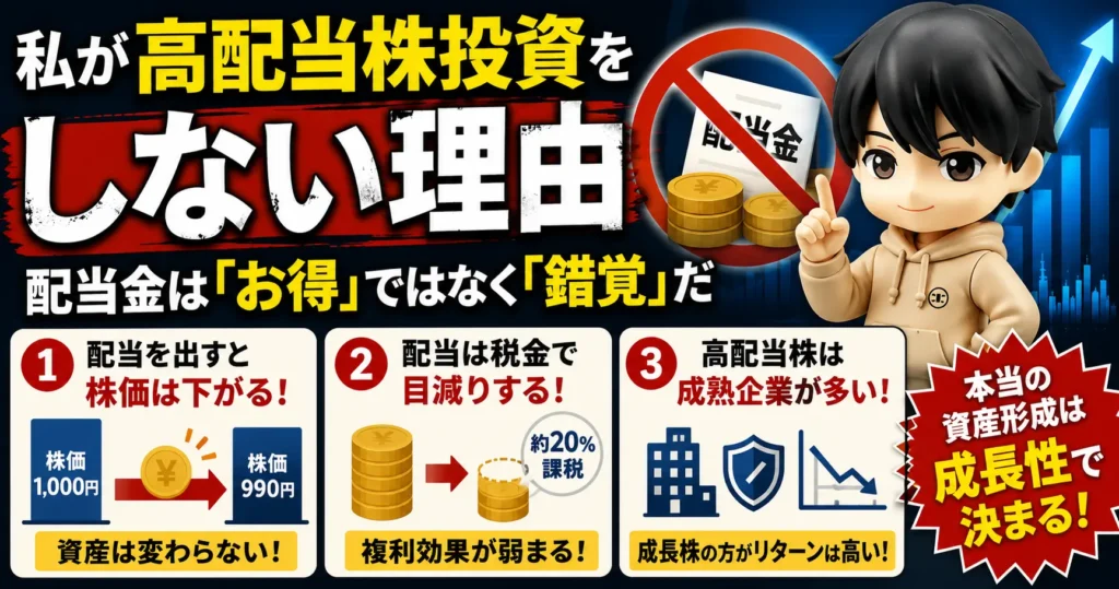 私が高配当株投資をしない理由