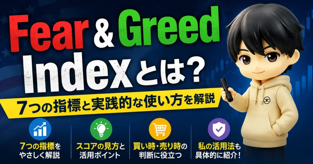 CNNのFear & Greed Indexとは？7つの指標と実践的な使い方を解説